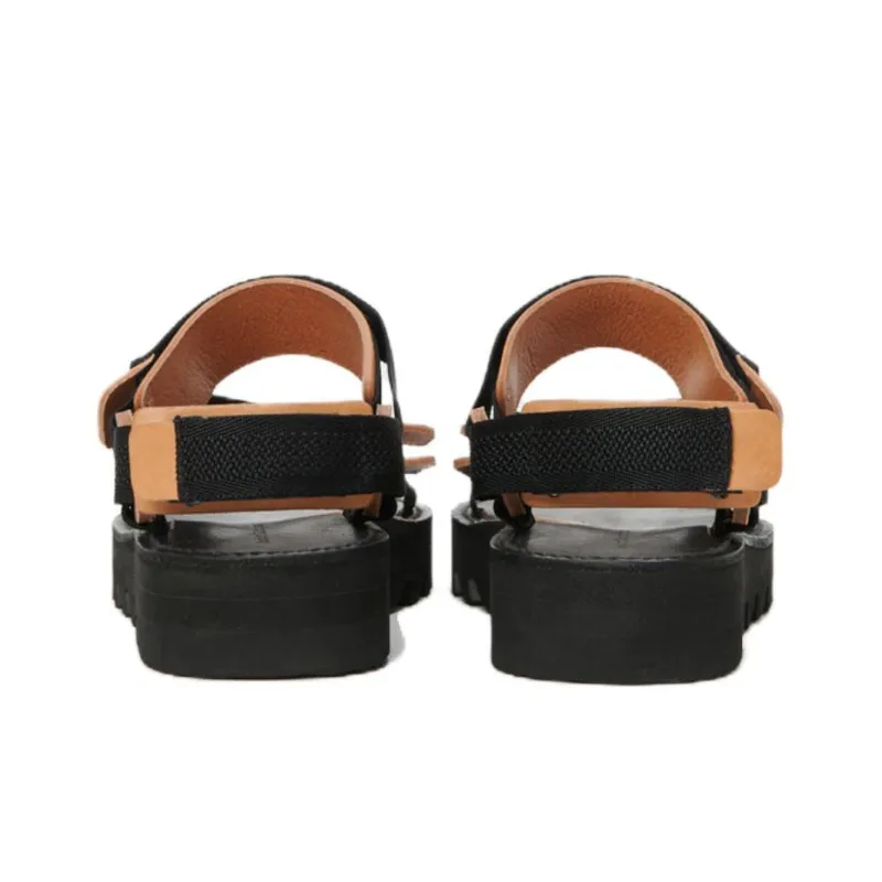 Hender Scheme Webb Beach Sandals Men's Black Brown-4