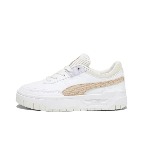 PUMA Cali Dream Skateboard Shoes Women's Low-Top Yellow/White