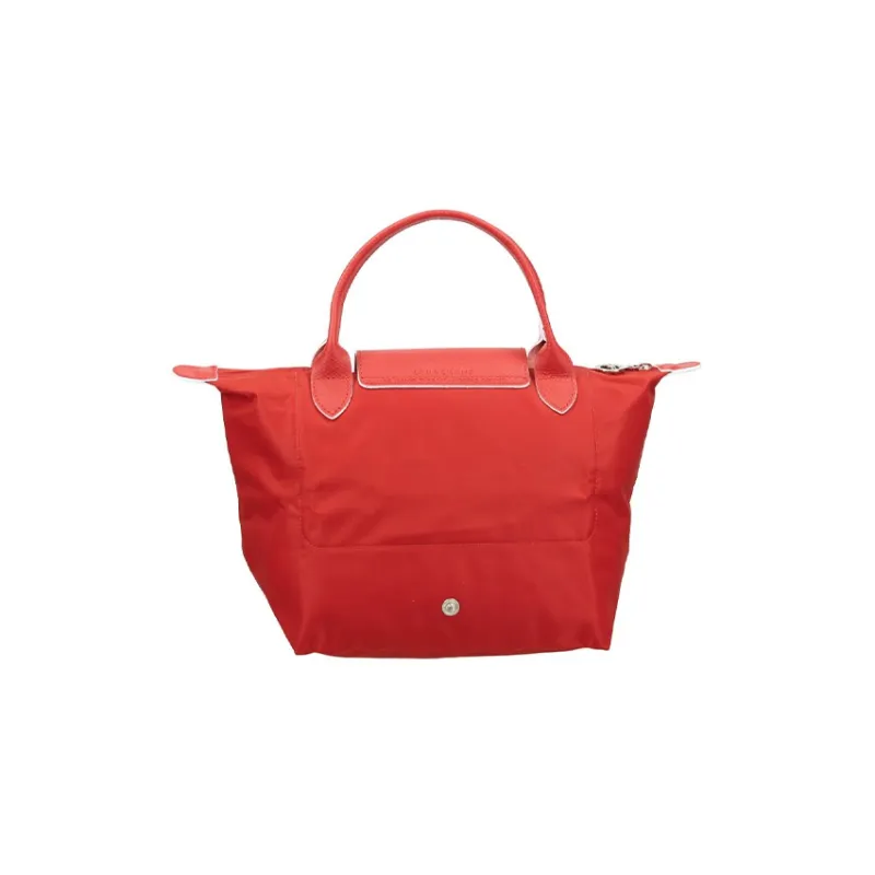 LONGCHAMP Le Pliage Club Nylon With Leather One Shoulder Handbag Regular Women's Red-3