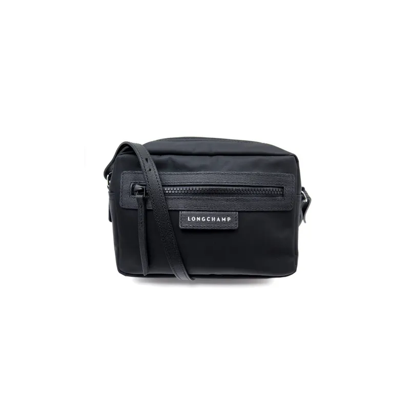 LONGCHAMP Le Pliage Nylon One Shoulder Crossbody Bag Sling Bag Fanny Pack Men's Black-1