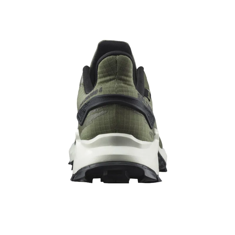 SALOMON CROSS Slip Resistant, Abrasion Resistant, And Balanced Low Top Outdoor Shoes Men's Green-4