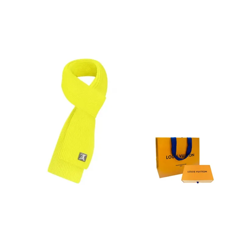 LOUIS VUITTON Wool Scarves Unisex-4