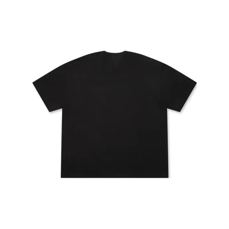 Comme Des Garçons Swoosh Logo print Cotton T shirt-1