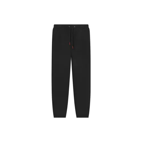 FILA MILANO Italian Luxury Sports Collection Knitted Sweatpants Women's Jet Black