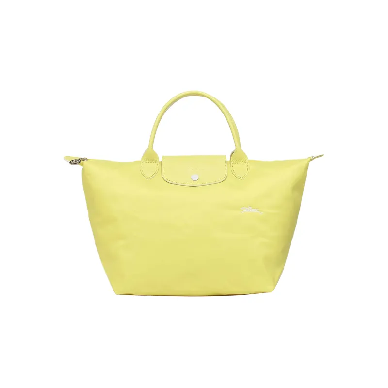 LONGCHAMP Le Pliage Club Nylon Dumpling Bag Handbags Large Size Women's Lemon-0