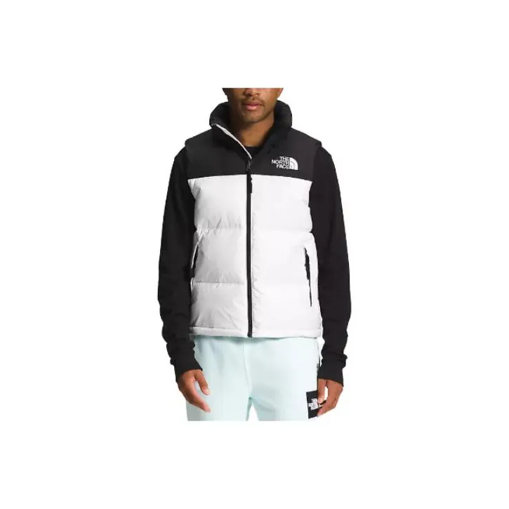 THE NORTH FACE Vest Men's Black White-1