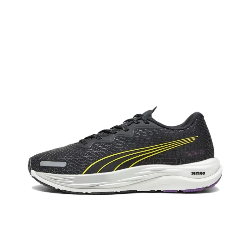 PUMA Velocity Nitro 2 GORE TEX 'Black Yellow Burst' Women's-0