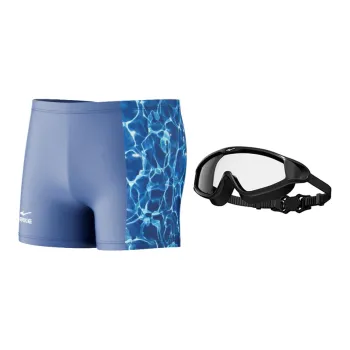 Erke Sports Life Collection Swimming Sets Polyester Polyamide Elastane Diving Men's Blue
