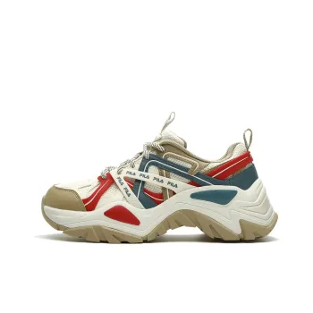 FILA SOFIA 1S Low Top Casual Shoes Women's Beige Grey Umber