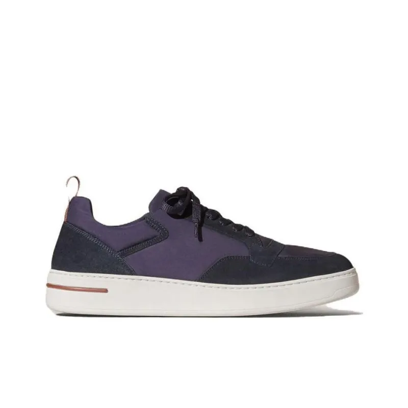 Loro Piana Newport Low Top Skateboard Shoes Men's Marine Blue-1