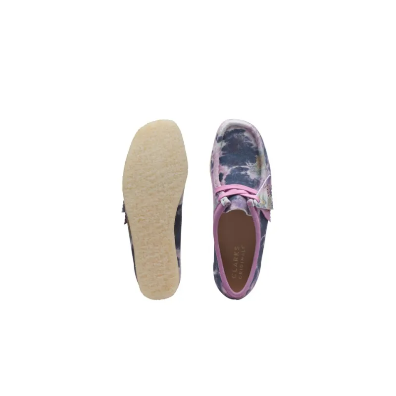 Clarks Originals Wallabee Boot Multi Tie Dye Women's-4
