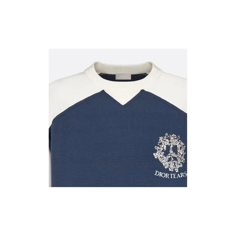 DIOR X Denim Tears Short Sleeved Sweater-3
