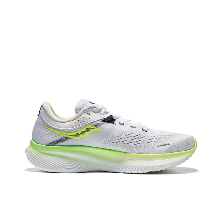 saucony Women's Ride 16 'White Slime'-1
