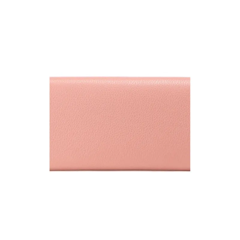 Burberry Leather Wallet 'Pink'-4