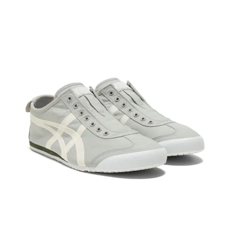 Asics Onitsuka Tiger Mexico 66 Slip On Oyster Grey White-2