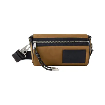 Mulberry Nylon Messenger Bag Shoulder Bag Crossbody Bag Small Size Men's Brown