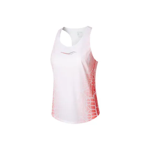 Saucony Sleeveless Sports Shirts Women's Red