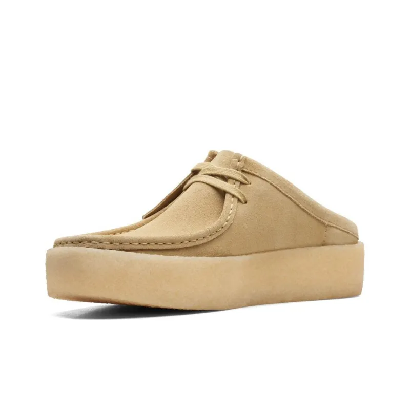 Clarks Originals Wallabee Cup Mule Maple Suede-2