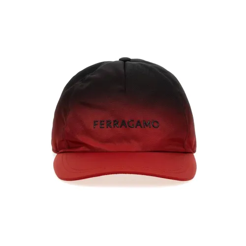 FERRAGAMO Polyamide Baseball Caps Men's Red