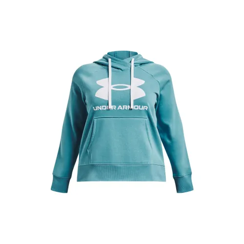 Under Armour Rival Fleece Sweatshirts Women's Blue