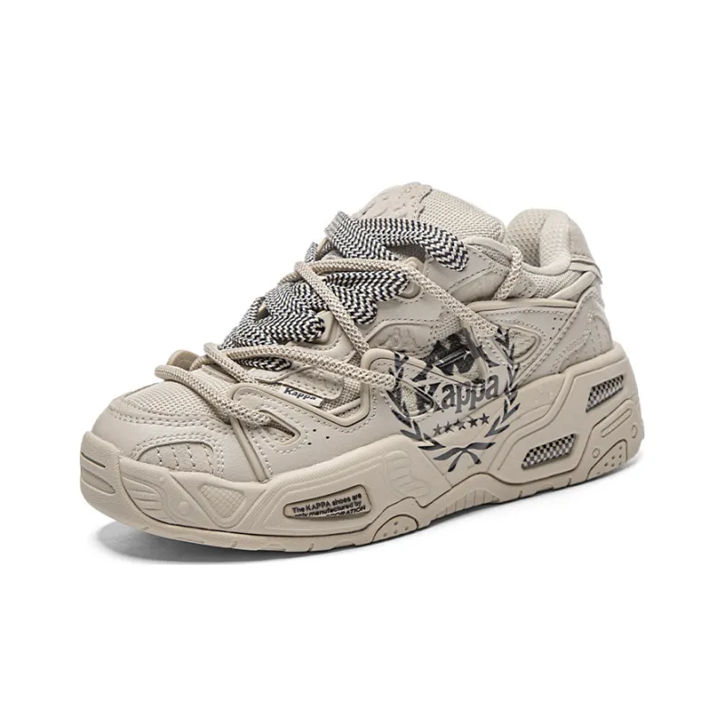 Kappa Low Top Casual Running Shoes Unisex Oxford Brown Black-2