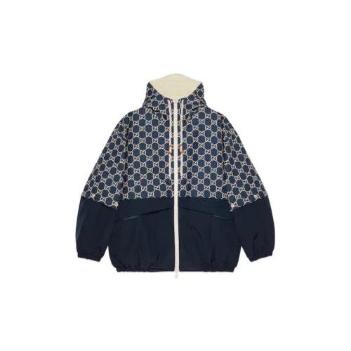 GUCCI Jackets Men Marine Blue