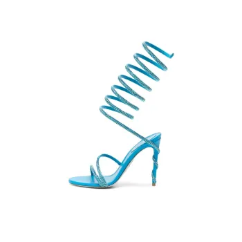 RENE CAOVILLA Strap Sandals Women's Teal