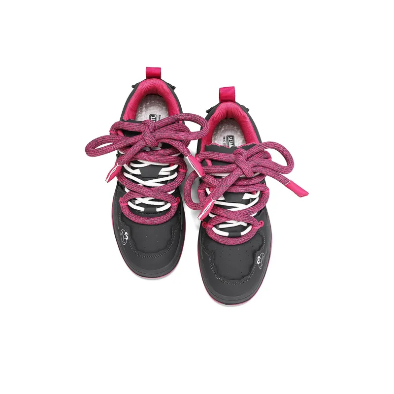 SESAME STREET Anti-Slip Wear-Resistant Lightweight Breathable Low-Top Skateboard Shoes Unisex-3