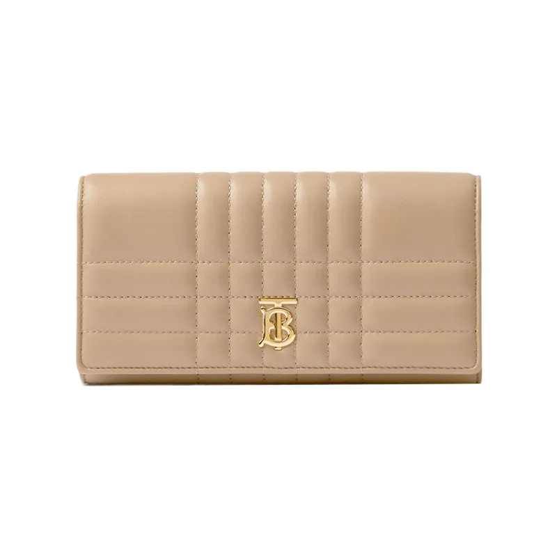 Burberry Quilting Lambskin Wallet Women's-0