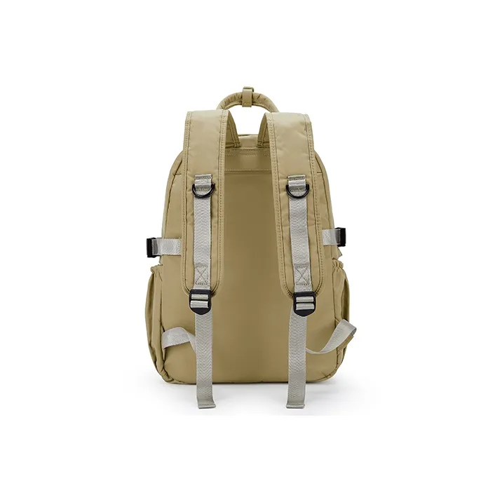 KEYSTREET Fabric Carry Backpack Regular Unisex Black/Mint Green/Khaki/Peacock Blue-18