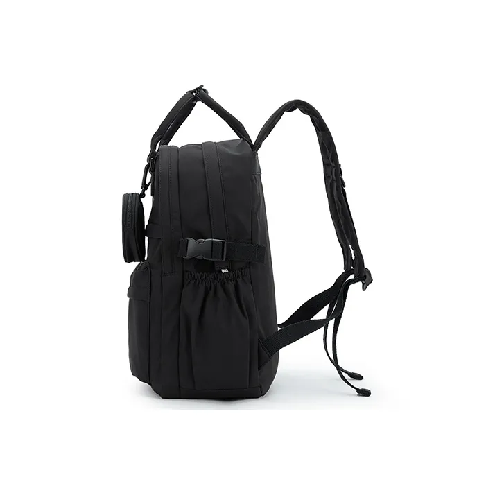 KEYSTREET Fabric Carry Backpack Regular Unisex Black/Mint Green/Khaki/Peacock Blue-5