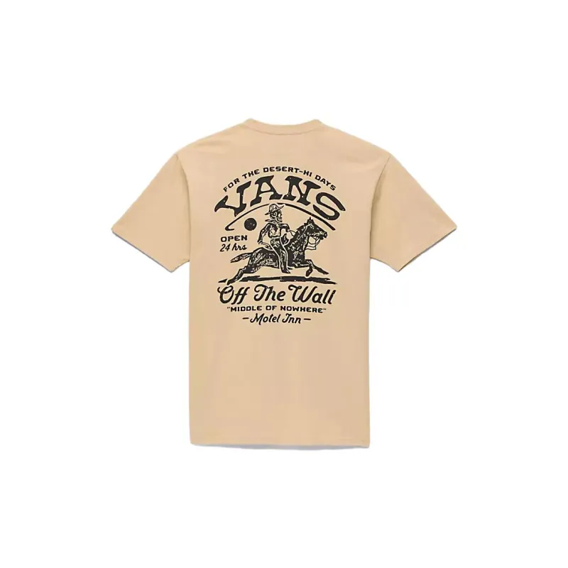 Vans MIDDLE OF NOWHERE T-Shirts Unisex Brown-1