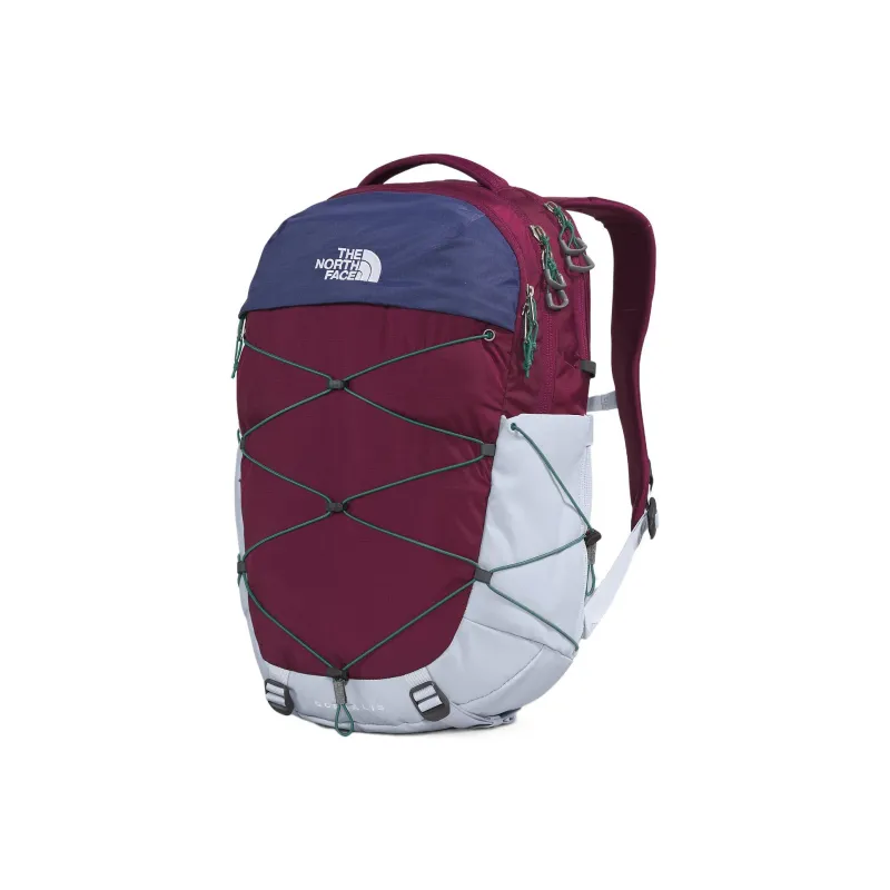 THE NORTH FACE Recycled Nylon Backpack Women's Burgundy & Dark Blue-1