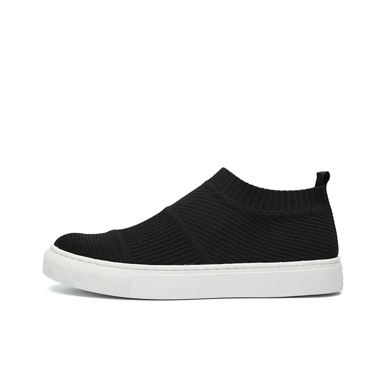 Oak Elephant Low Top Skateboard Shoes Men's Black-0