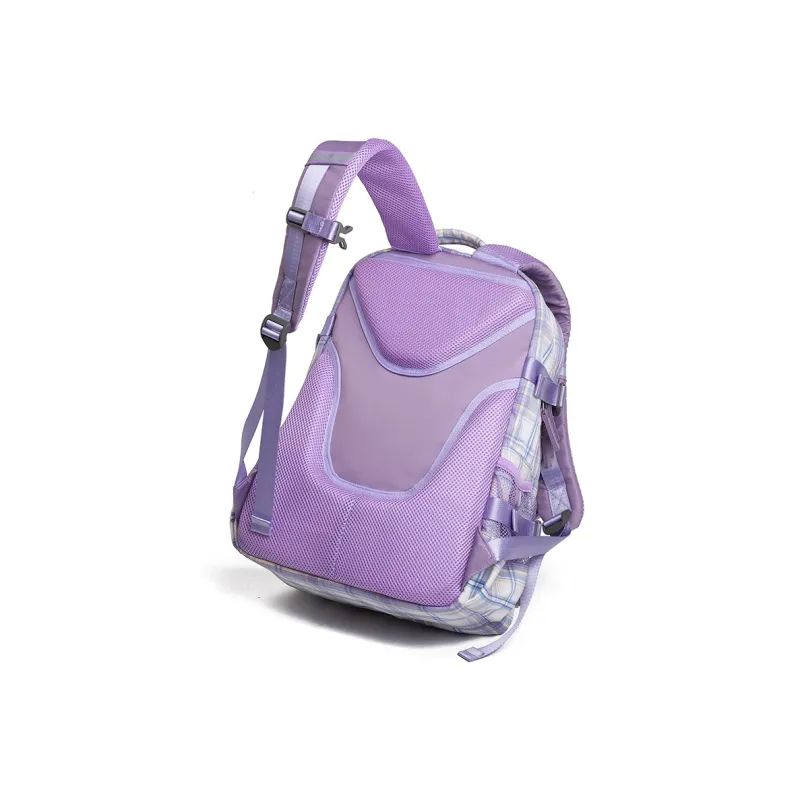 COWBONE Polyester Backpack Regular Unisex Girlish Heart Pink/Starry Purple/Starry Grey-4