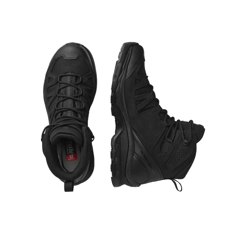 SALOMON XT-Quest Cushioning Wear-Resistant High-Top Outdoor Shoes Unisex Black-2
