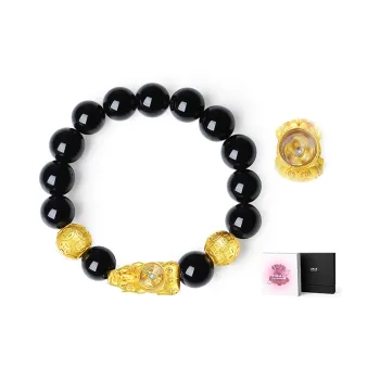 AKAK Obsidian Jade Bracelets Unisex