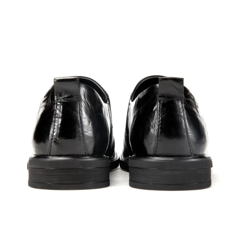 AOKANG Dress Shoes 2cm Men's Black/Brown-3