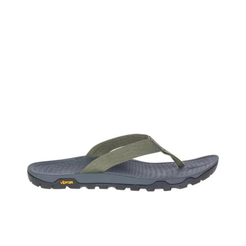 MERRELL Flip Flops Men's Gray Green-1