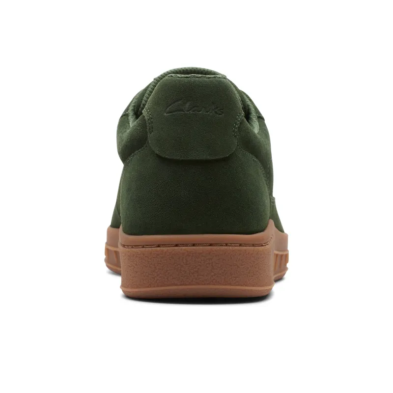 Clarks Art Movement Series Anti Slip Wear Resistant Low Top Skateboard Shoes Men's Green-3