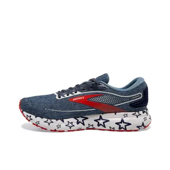 Brooks Trace 2 Adaptive Cushioning And Breathable Low Top Running Shoes Men's Blue Red