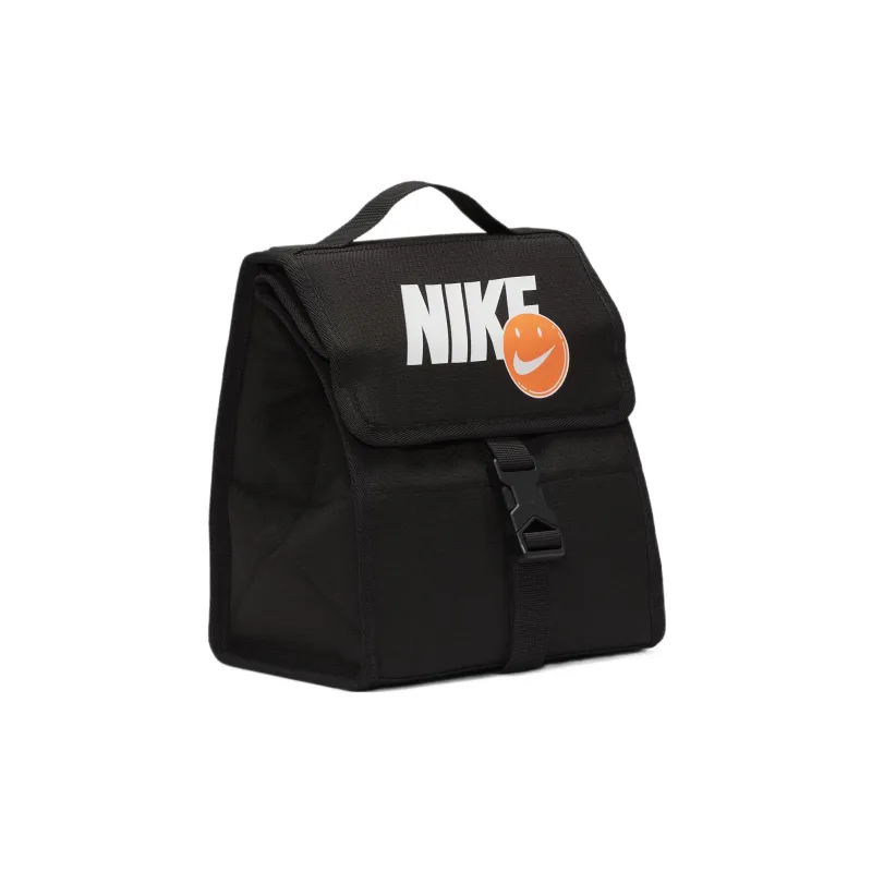 Nike Polyester Lunch Bag Handbag Large Size Women's Black-1