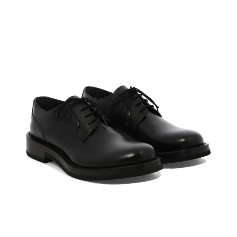 Valentino ROCKSTUD Dress Shoes Men's Black-2