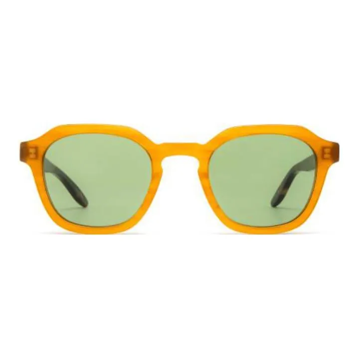 BARTON PERREIRA Acetate Irregular Shape Sunglasses Unisex Tortoiseshell-0