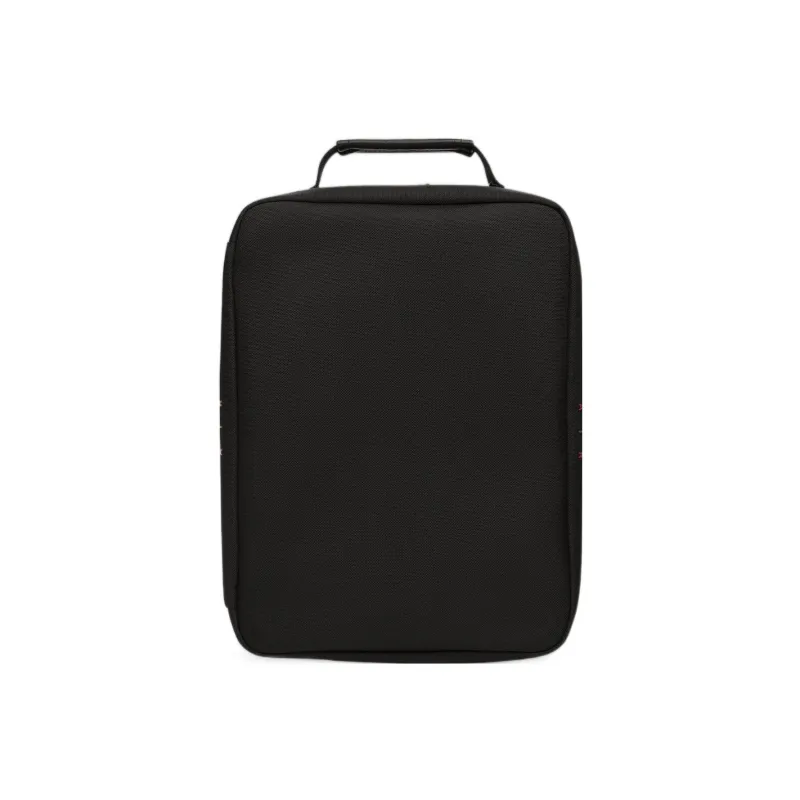 Jordan Polyester Shoe Box Handbag Regular Unisex Black-2