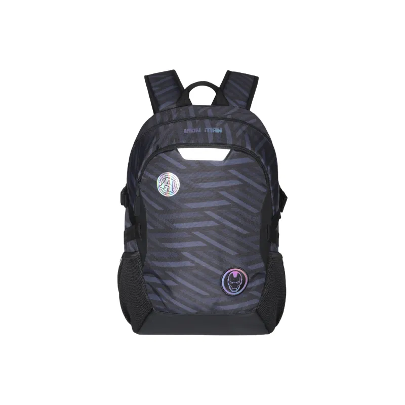 Disney × Marvel Collaboration Polyester Backpack Large Size Men's Navy Blue/Black-5