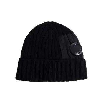 C.P.Company Merino Wool Beanies Men's Black