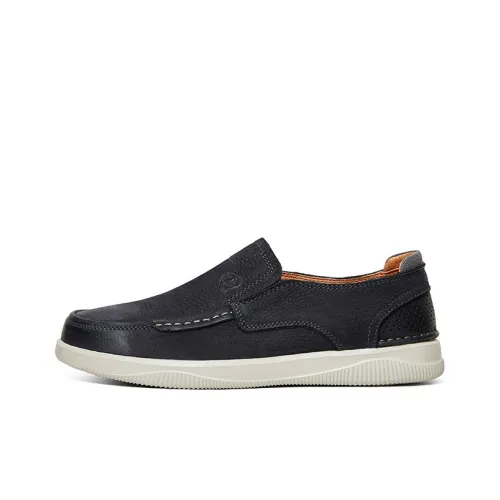 HANG TEN Men's Casual Shoes Men Low-Top Black