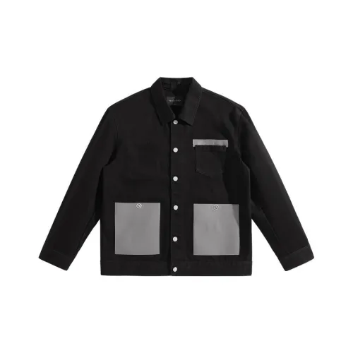 PEACEBIRD MEN Denim Jackets Men Black