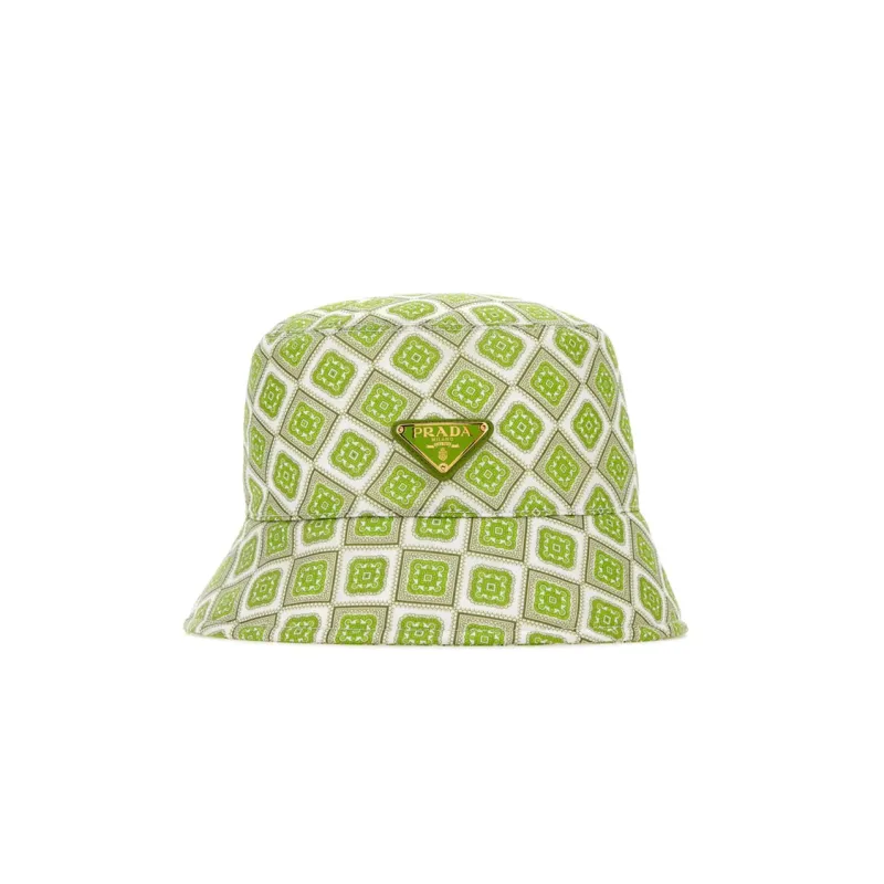 PRADA Bucket Hats Women's Green-0